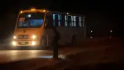 Autobús Abandonado y Encendido en Ciudad Valles Desata Alerta por Posible Secuestro