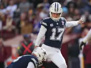 Brandon Aubrey, el pateador récord de los Cowboys, negocia millonaria renovación