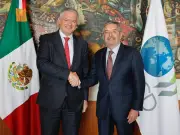 Canciller De la Fuente destaca logros económicos de México ante la OCDE