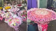 Central de Abasto de CDMX despliega oferta floral para San Valentín con precios estables