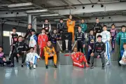 Checo Pérez Posó para la Foto Oficial de Pilotos de Fórmula 1 2024