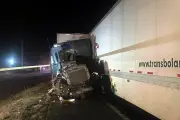 Cinco conductores de trailer viven jornada accidentada en carreteras nacionales
