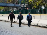 Delfina Gómez supervisa avances en reconstrucción del Periférico Norte en Tlalnepantla