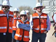 Diputados constatan avances en la central solar más grande de América en Puerto Peñasco