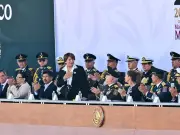 Gobernadora Delfina Gómez celebra 111 años de la Fuerza Aérea Mexicana en Santa Lucía