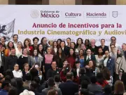 Gobierno anuncia incentivo fiscal del 30% y nueva ley para fortalecer la industria cinematográfica mexicana