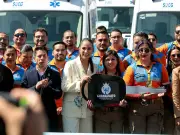 Guanajuato fortalece salud con ambulancias y certifica salas de lactancia