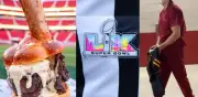 Hamburguesa de 3 mil pesos y Mack Hollins esposado roban cámara en Super Bowl LX