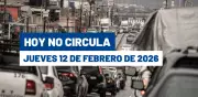 Hoy No Circula del jueves 12 de febrero: restricciones y multas en CDMX y Edomex