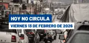 Hoy No Circula del viernes 13 de febrero: restricciones y multas en CDMX y Edomex