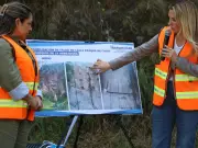 Huixquilucan entrega séptimo talud estabilizado en Parques de la Herradura