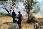Incendio Forestal se Desata en Río La Silla, Nuevo León, con Evacuaciones