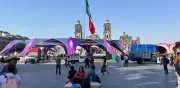 Instalan 'Jardín del Buen Amor' en el Zócalo con serenatas y cine gratuito