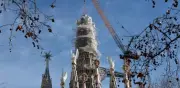 La Sagrada Familia culmina su torre central y se corona como la iglesia más alta del mundo