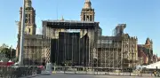 Últimos preparativos para el concierto de Shakira en el Zócalo capitalino