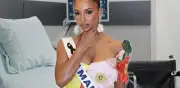 Miss Jamaica reaparece con fotos desde el hospital tras grave caída en Miss Universe