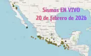 Monitoreo en Vivo: Sismos en México este Viernes 20 de Febrero de 2026