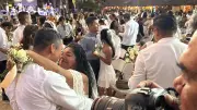 Más de 250 parejas formalizan su amor en bodas comunitarias en Acapulco