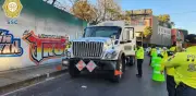 Operativo en Álvaro Obregón sanciona a 6 pipas por exceso de velocidad en transporte de gas