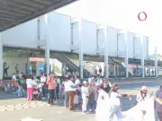 Protesta de comerciantes con discapacidad visual mantiene cerrada Calzada de Tlalpan