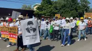 Protestas en 7 estados exigen justicia por mineros desaparecidos en Sinaloa