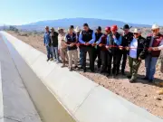 Rehabilitan canales de riego en Aculco para fortalecer el abasto de agua agrícola
