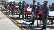Sedena rinde honores fúnebres a militares caídos en Jalisco en emotiva ceremonia en Zapopan