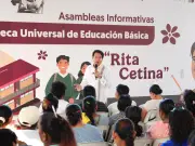 SEP lanza Beca Rita Cetina: 2,500 pesos anuales para uniformes y útiles escolares