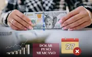 Superpeso retrocede ante dólar fortalecido en último viernes de febrero; cotiza en 17.23 pesos