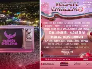 Tecate Emblema 2026: Jonas Brothers y Gloria Trevi lideran cartel en CDMX
