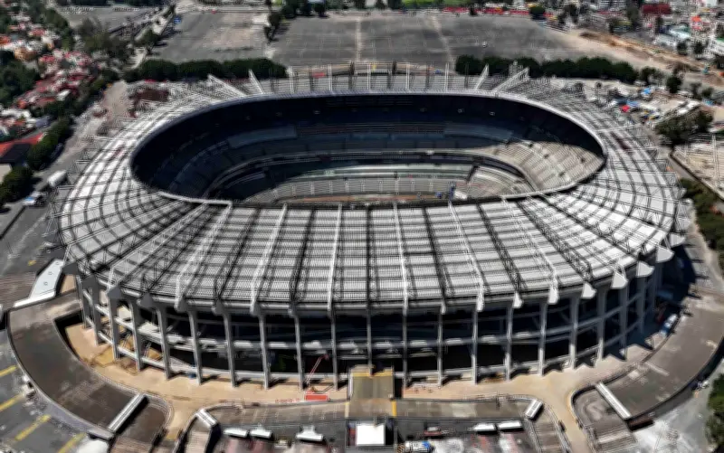 Estadio Azteca sin estacionamiento público para su reinauguración ante Portugal