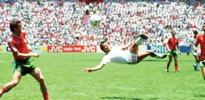 A 109 años de Excélsior: El gol de tijera de Manuel Negrete, una obra de arte inmortal