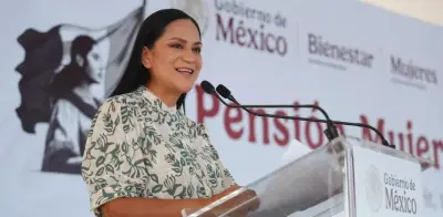 Ariadna Montiel dialoga con beneficiarias de Pensión Mujeres Bienestar en Nayarit