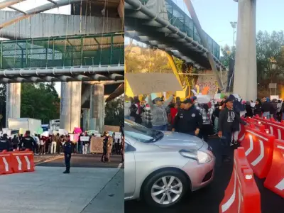 Bloqueos en México-Cuernavaca por protesta por agua afectan salida de Semana Santa