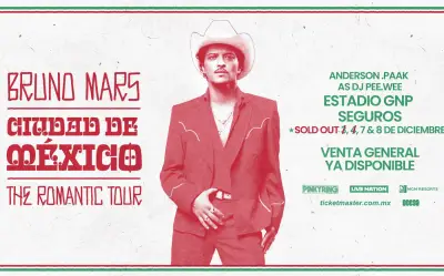Bruno Mars en México 2026: Precios de boletos superan los 10 mil pesos y generan polémica