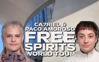 CA7RIEL & Paco Amoroso anuncian gira por México con show en Guadalajara