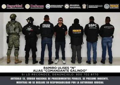 Capturan al 'Comandante Galindo', presunto líder del CJNG en el oriente del Estado de México