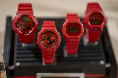 Casio G-Shock lanza edición limitada en color escarlata para coleccionistas