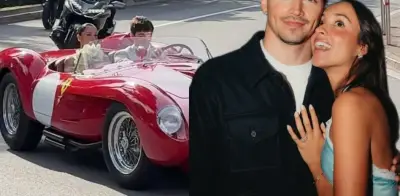 Charles Leclerc y Alexandra Saint Mleux se casan en íntima boda civil en Mónaco