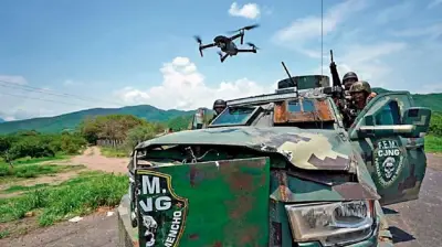 CJNG reanuda ataques con drones explosivos en Michoacán tras caída del 'Mencho'