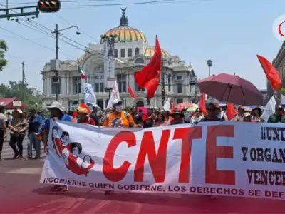 CNTE activa paro nacional de 72 horas: Miles de estudiantes sin clases en México