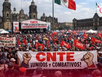 CNTE anuncia paro nacional de 72 horas en CDMX: calles cerradas y caos vial