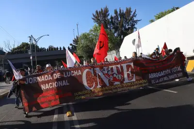 CNTE anuncia paro nacional de 72 horas y marcha en CDMX contra reformas