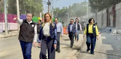 Coyoacán restaura barda histórica del Estadio Azteca para el Mundial 2026