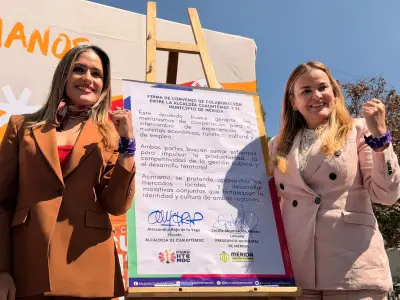 Cuauhtémoc y Mérida firman convenio para intercambio de buenas prácticas administrativas