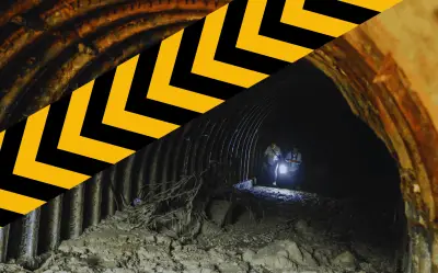 Derrumbe en mina de Sinaloa deja atrapados a cuatro mineros en zona de difícil acceso