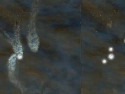 Descubren el sistema estelar cuádruple más compacto del universo conocido