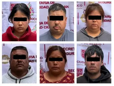 Desmantelan banda que fingió secuestro de menor para extorsionar a madre en CDMX