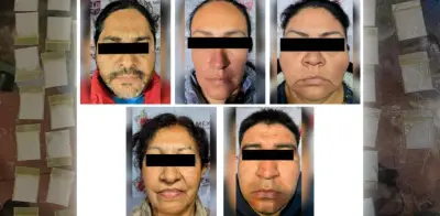 Desmantelan célula de narcomenudeo en el oriente de la Ciudad de México con cinco detenidos