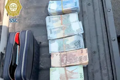 Detienen a dos sujetos por robo de 750 mil pesos a cuentahabiente en Benito Juárez